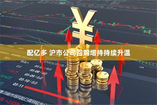 配亿多 沪市公司回购增持持续升温